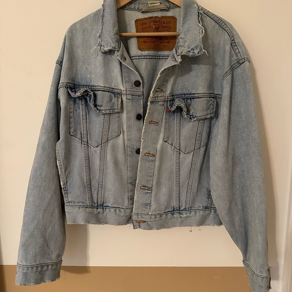 Vintage Levi's Light Blue Denim Jacket